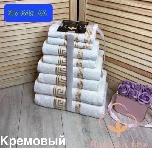Комплект из восьми полотенца VERSACE ⭐️💫 САДОВОД официальный интернет-каталог